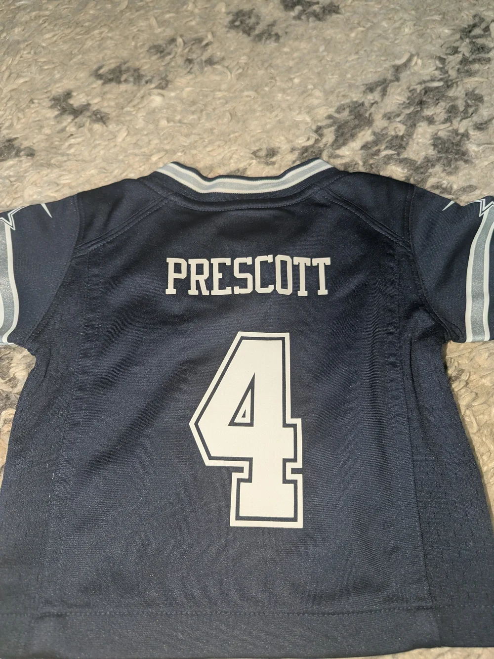 Nike Kids Dallas Cowboys #4 Navy Football Jersey